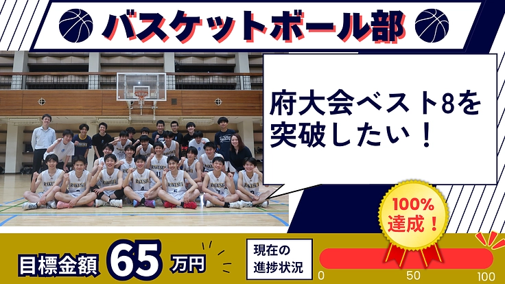 洛星トーチプロジェクト|後輩に差し入れクラウドファンディング 2枚目