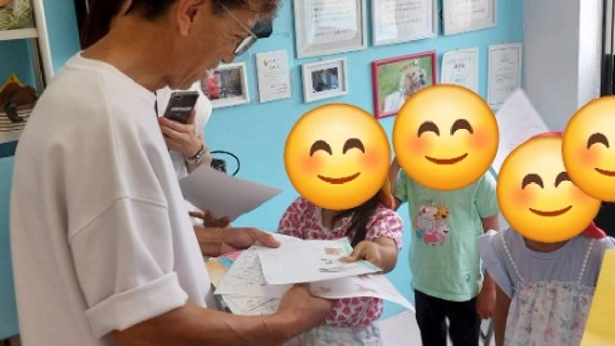 保育園の子どもたちから保護犬たちのために！こんな小さな子たちでも支援したいと！！