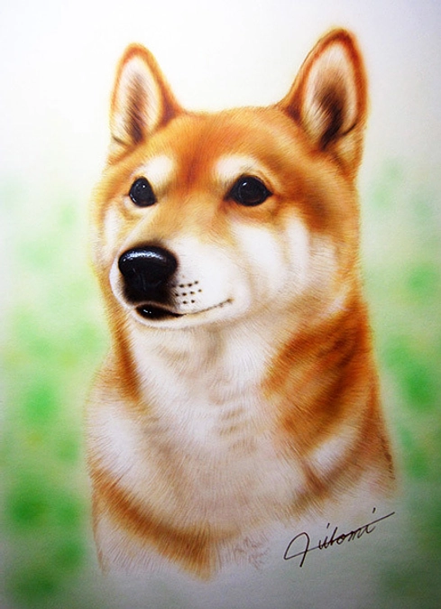 クラウドファンディングのリターン紹介① うちの子肖像画