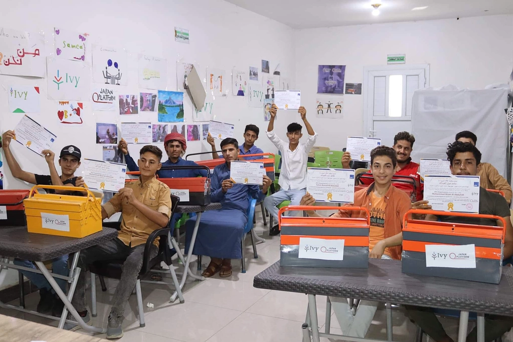 【シリア】若者たちへの初等教育と職業訓練プロジェクト終了　次の事業開始へ