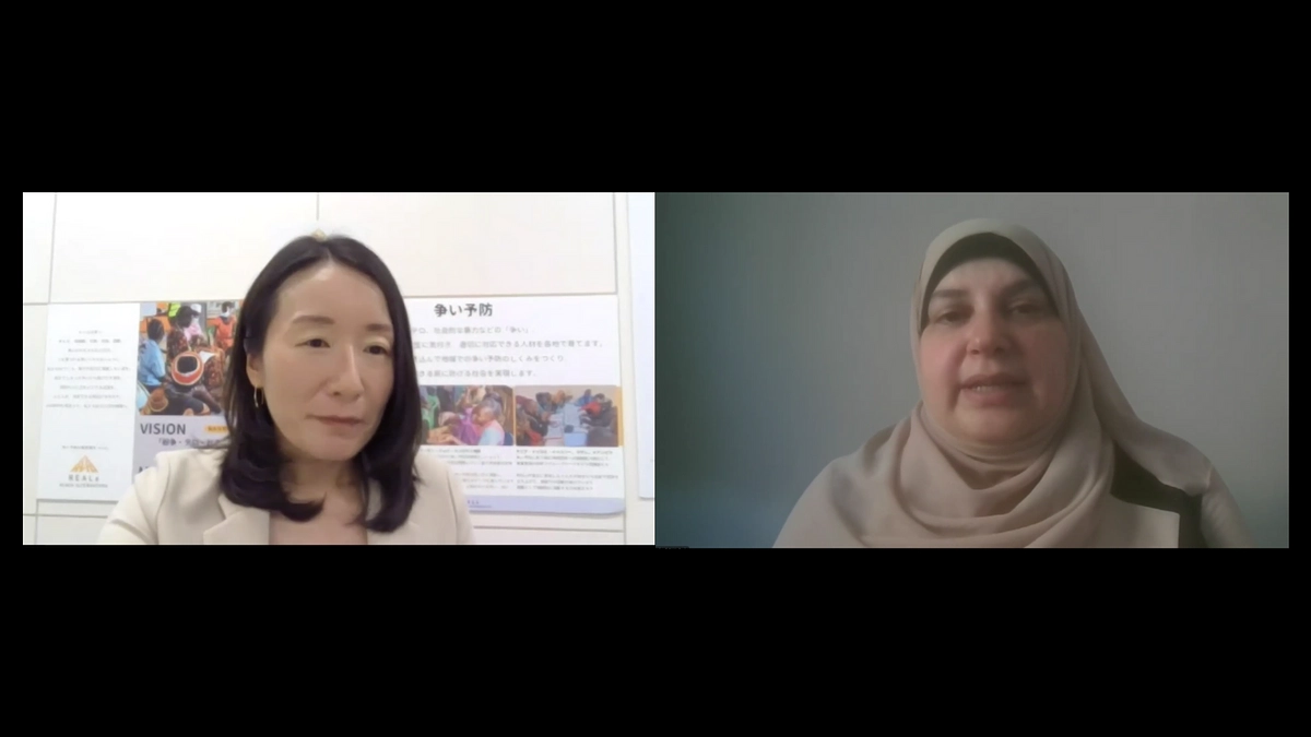 イベントレポート：6/11　特別対談企画_シリア市民団体代表×REALs瀬谷理事長