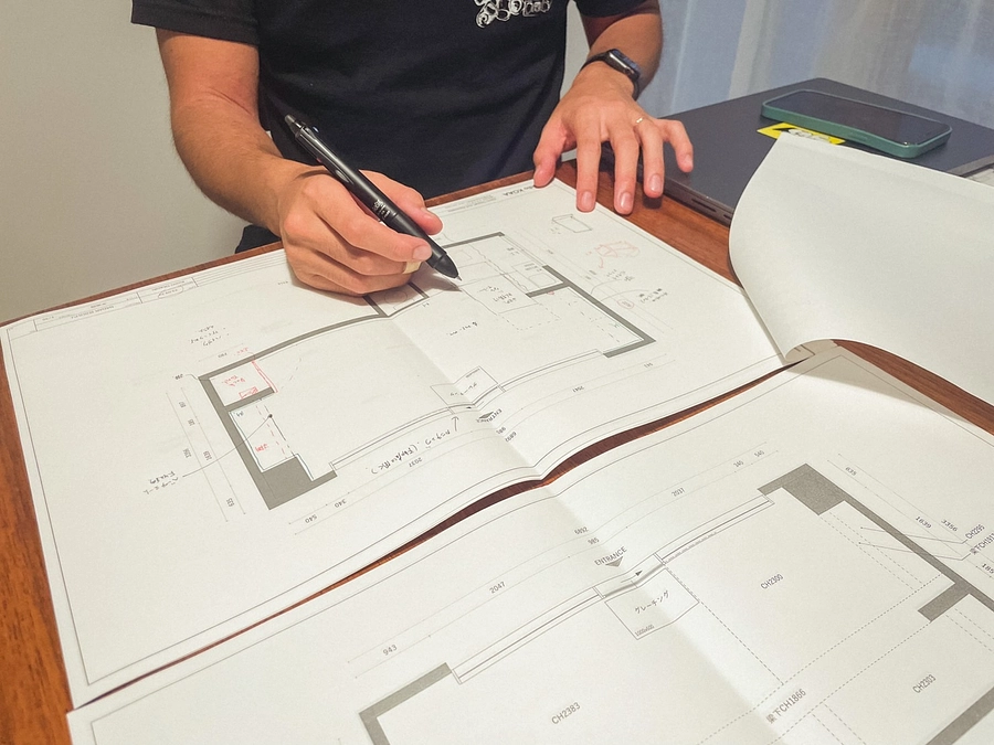 【第一回 内装打合せ】