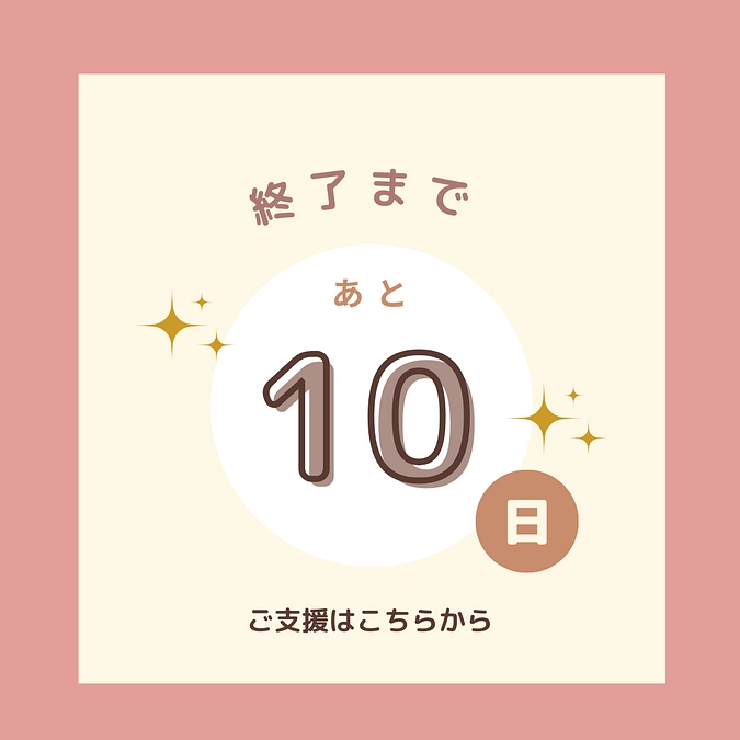 あと10日！まだまだ挑戦中！！！　　領収書（支援証明書）について