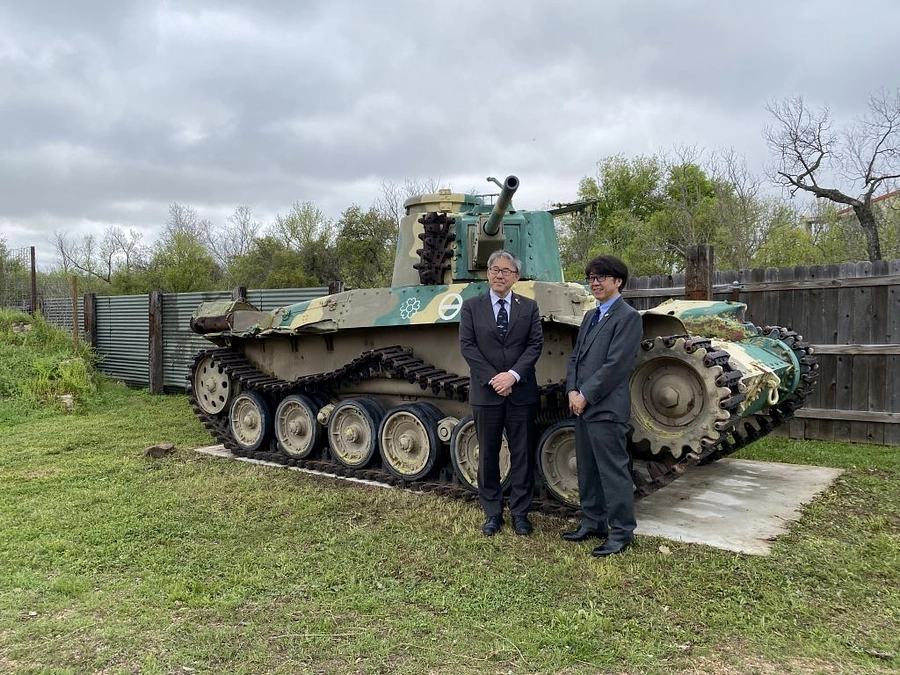九七式中戦車の里帰り交渉のためアメリカ出張中です！？