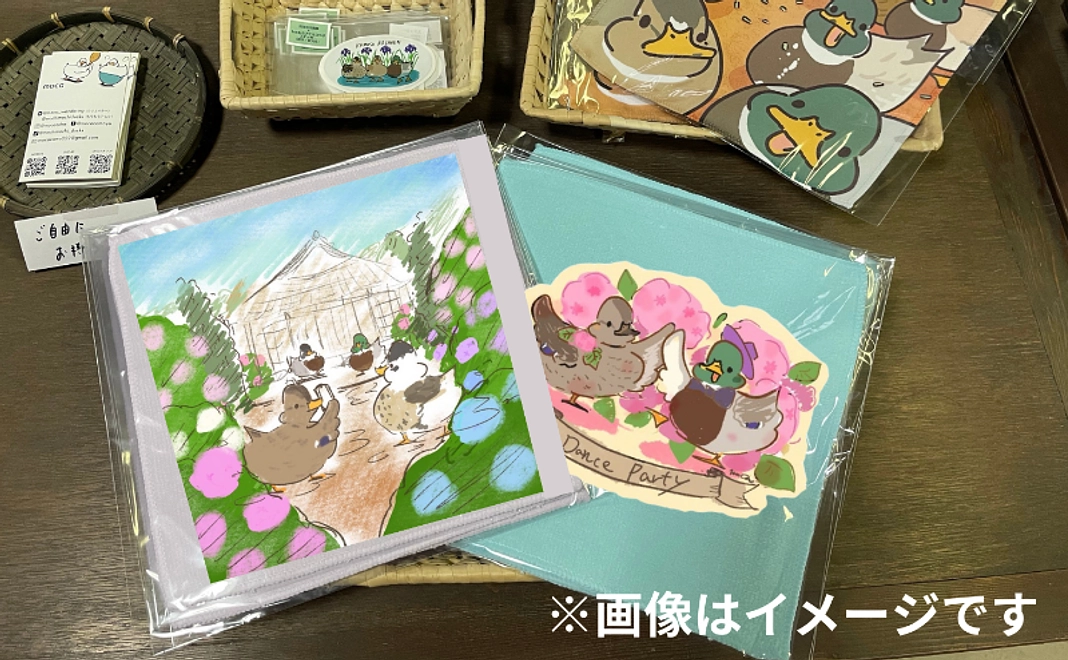 E｜【グッズ：1万円】クラファン限定オリジナルハンカチ