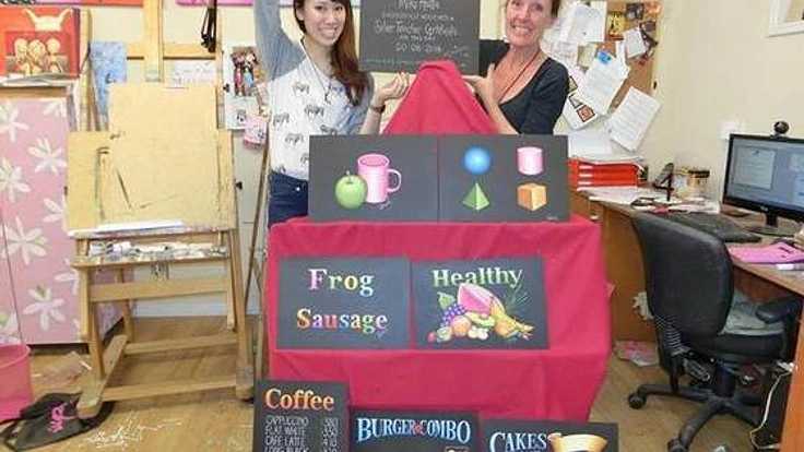 チョークアートを通じて日本の文化を海外へ伝えたい！