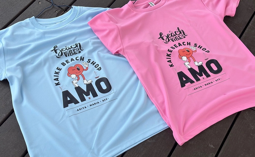 AMOオリジナル　Tシャツ　ピンク　【先着5名】
