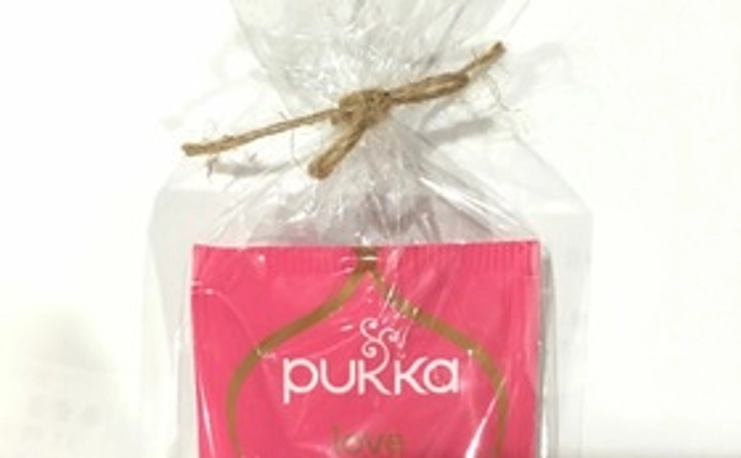 オーガニックティーとチョコのセット