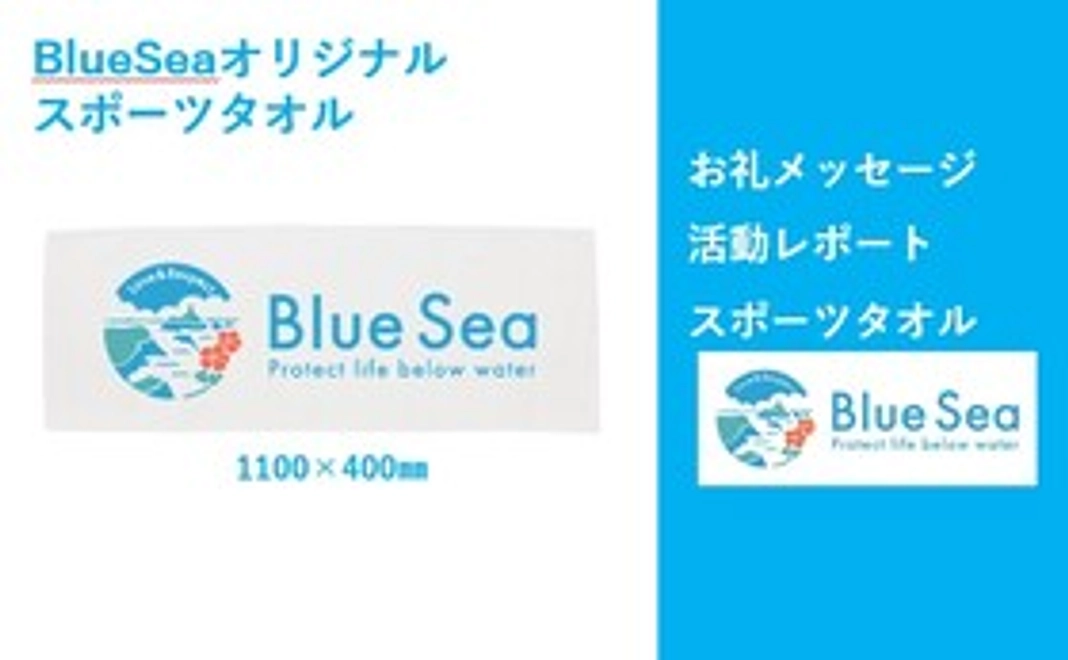 BlueSeaオリジナルスポーツタオル