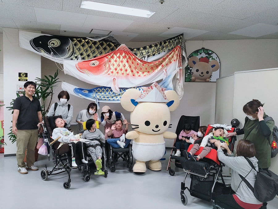 こども日イベントでチュッピーに会いに行きました