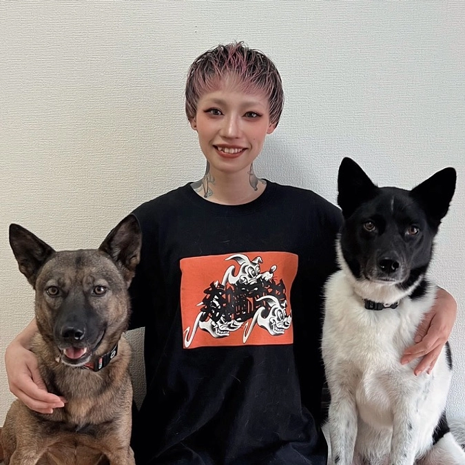 野犬トレーナー武谷咲良さんから応援メッセージいただきました！