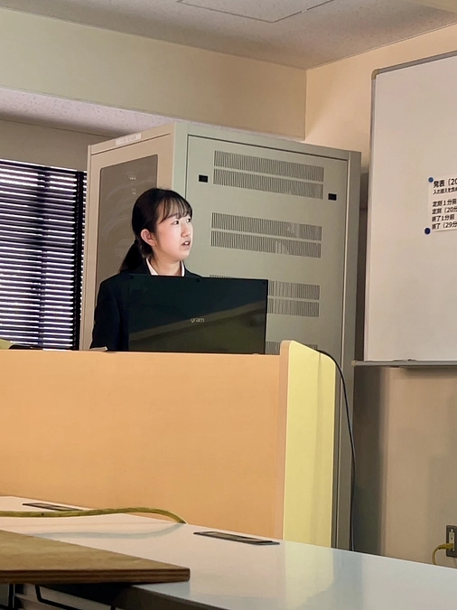 本日、修論発表会でした。