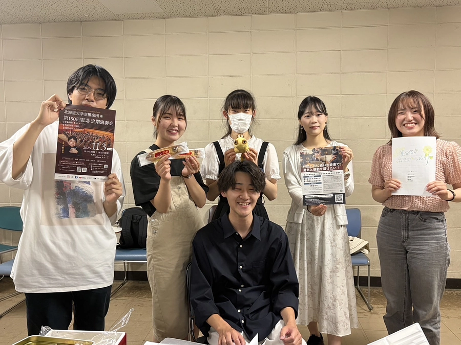 北大オケの役員会のメンバーを紹介します！