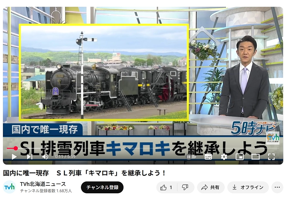 キマロキ保存会会長と有志学生がテレビ出演しました