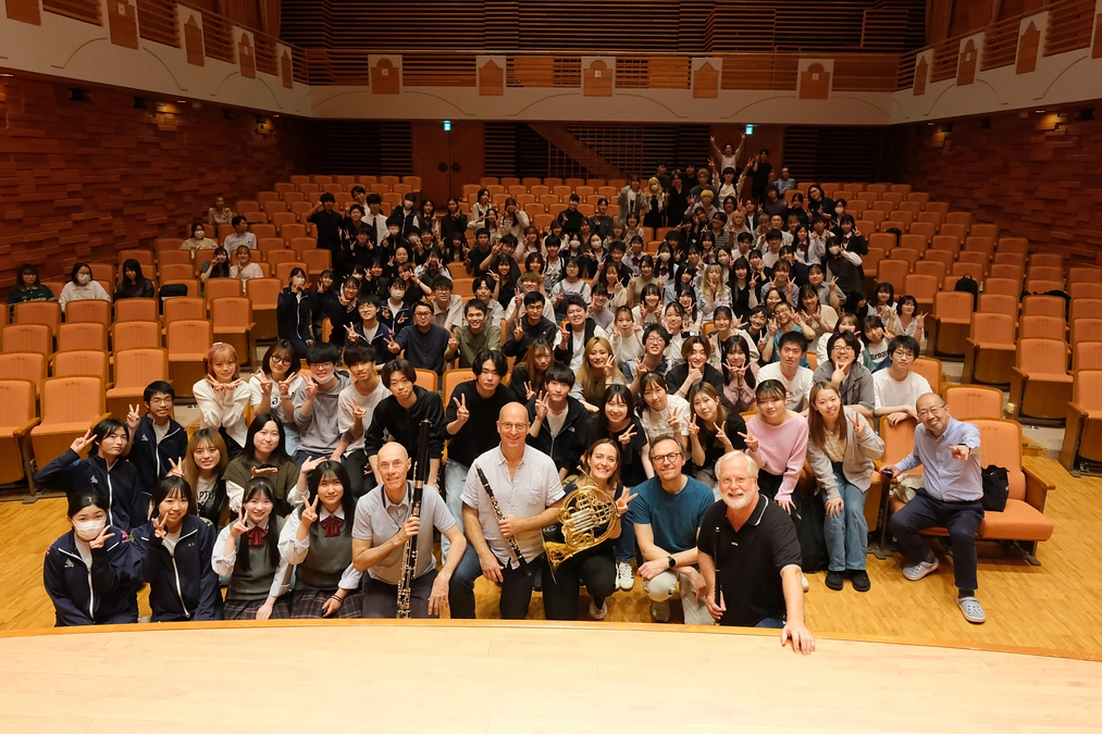 札幌大谷大学にお邪魔しました「PMF音大生のためのマスタークラス」