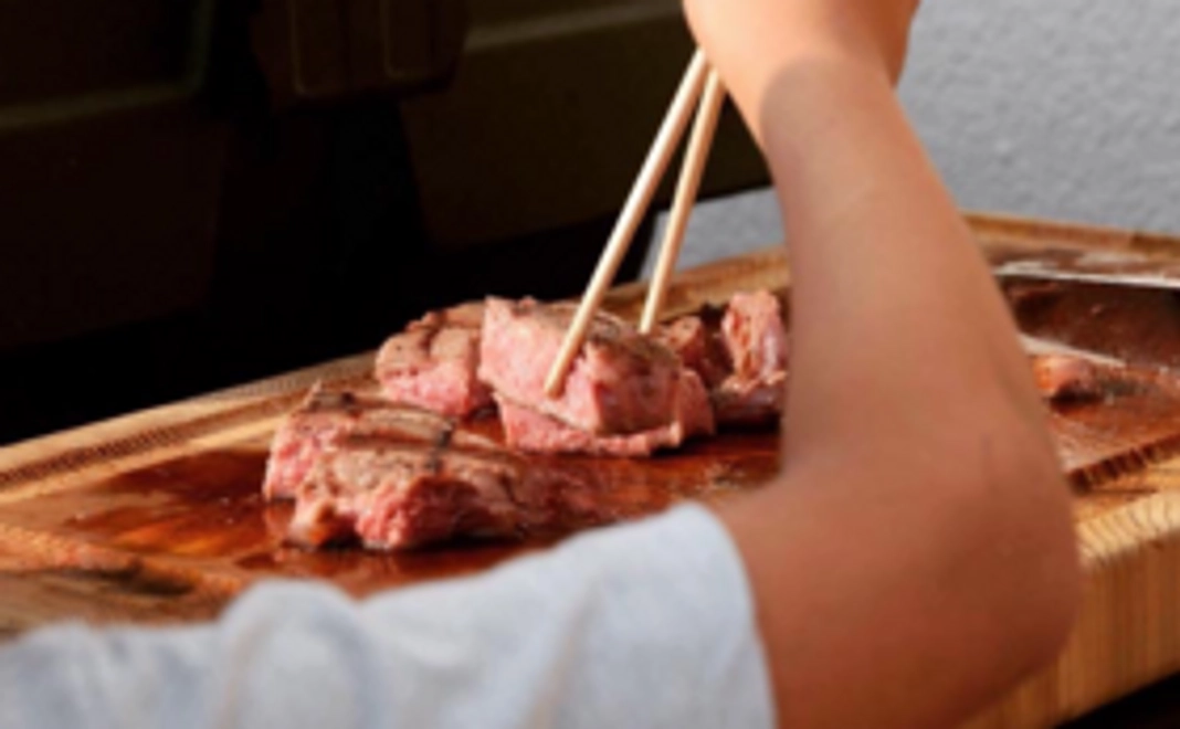 街中夜空のBBQ会