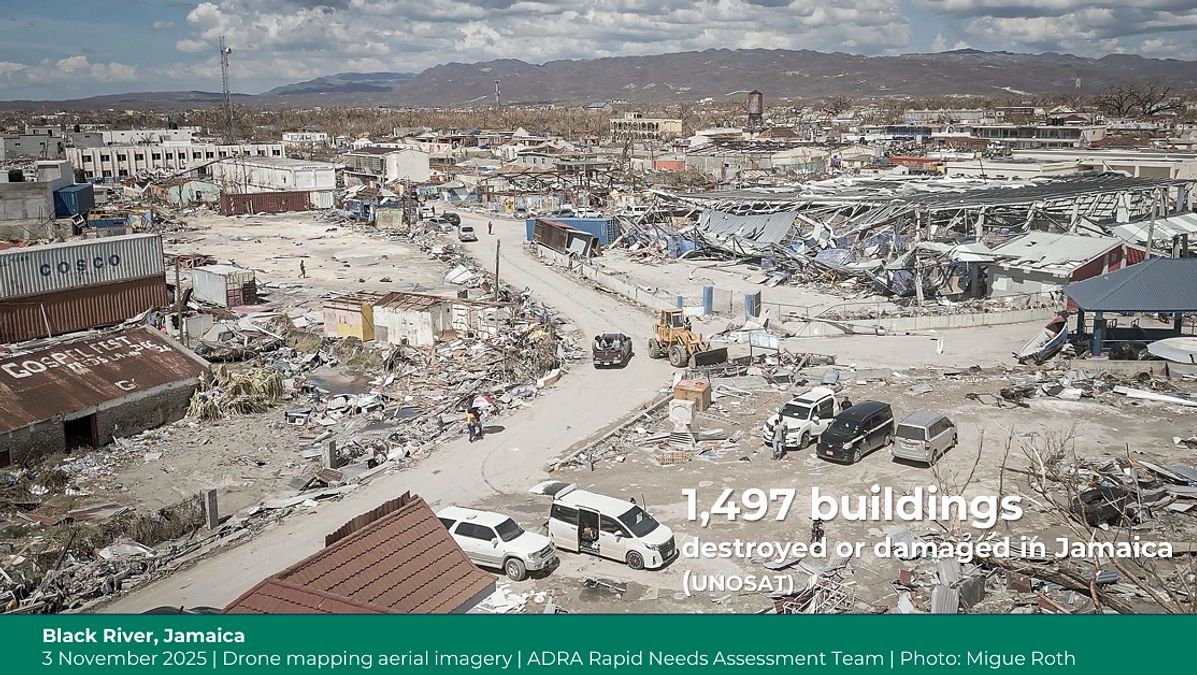 ハリケーン・メリッサ被害へのADRAの緊急支援状況（第3報）