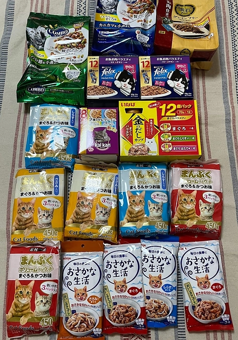 【活動報告】毎回の猫餌購入について