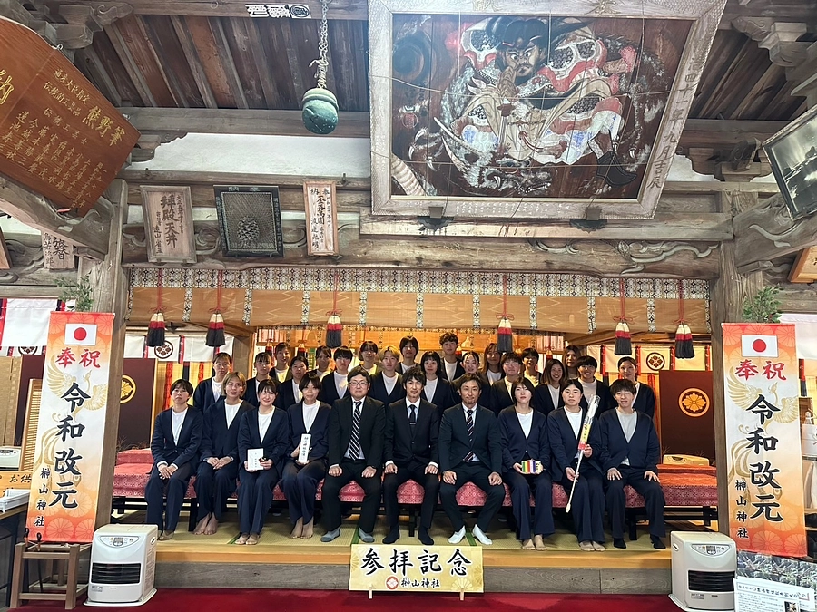 必勝祈願に行ってきました！