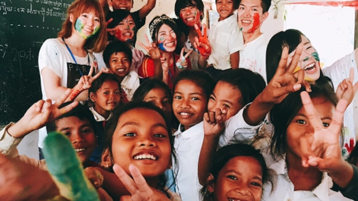 夢への階段♪カンボジアの子どもたちにいっぱいの本を届けたい!!