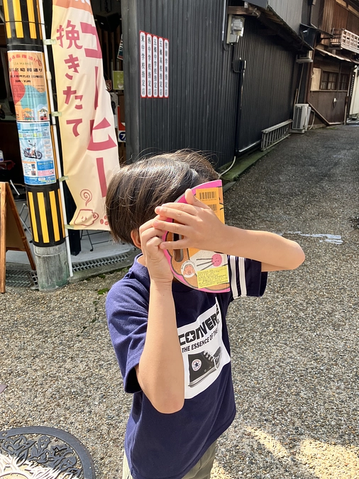 五條商励会昭和通りイベント　ミニ絵の本ひろば