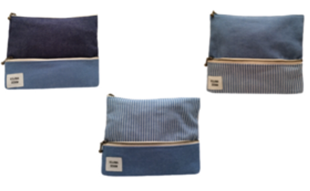 ・お礼の手紙・オリジナル商品【KOJIMA DENIM 2WAYポーチ】