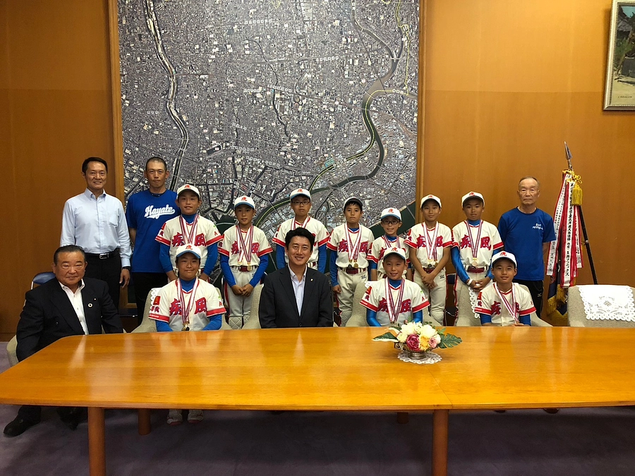 Vol.4　尼崎市長を表敬訪問しました！！