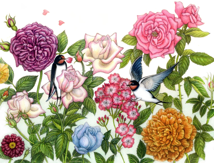 愛を運んで空高く