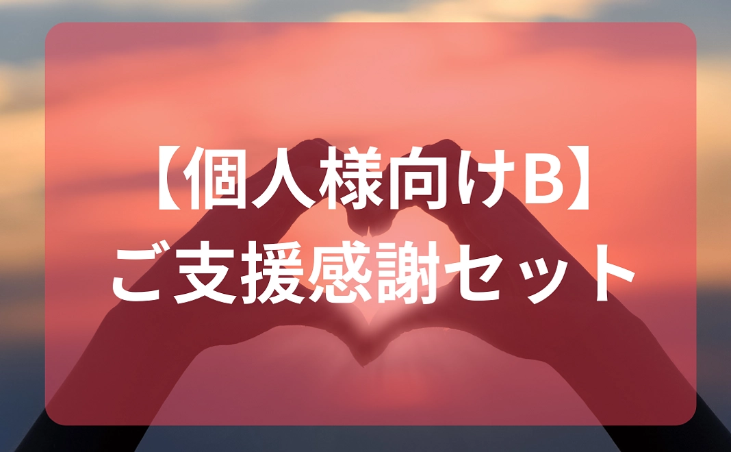 【個人様向けB】ご支援感謝セット