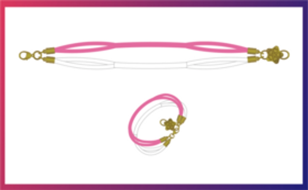 【限定グッズコース】支援者限定ゴールネットミサンガ