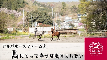 乗馬クラブ【アルバホースファーム】を馬にとって幸せな場所にしたい のトップ画像