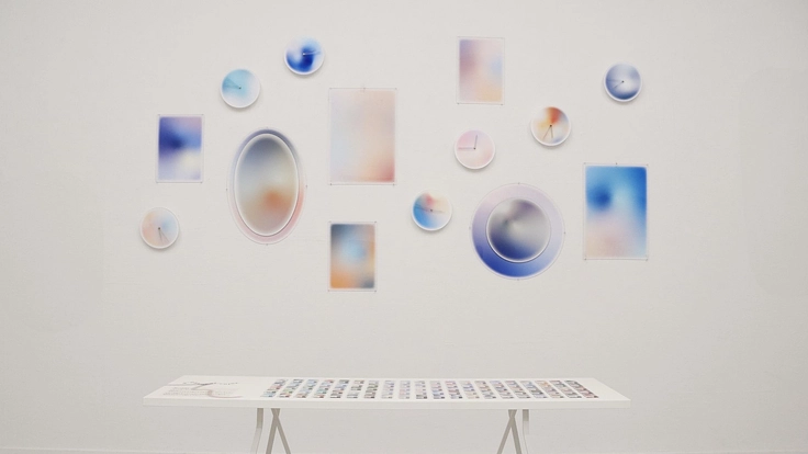 美しい自然の色の時計を作りたい!