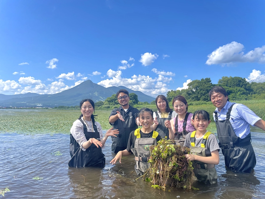 菱の実収穫体験のご案内【猪苗代町】