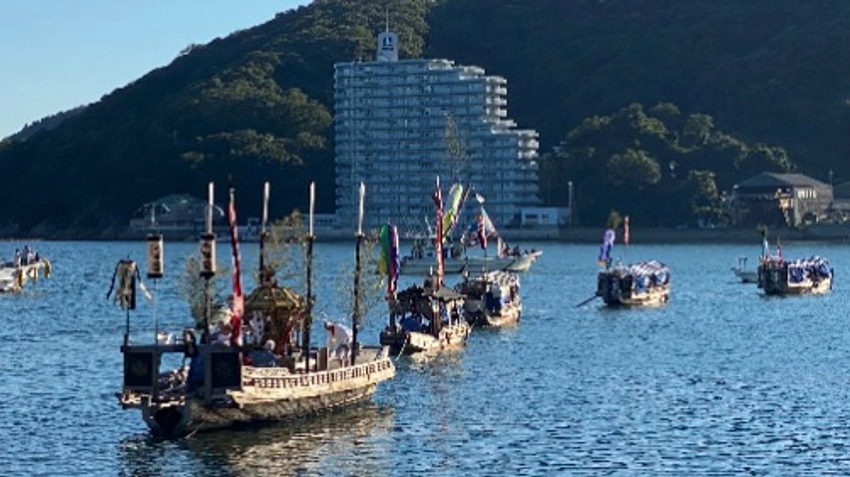 赤穂はお祭り一色。