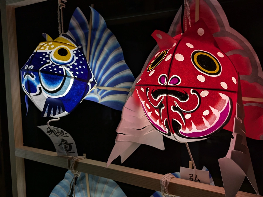 弘前から金魚ねぷたが届きました～　💕