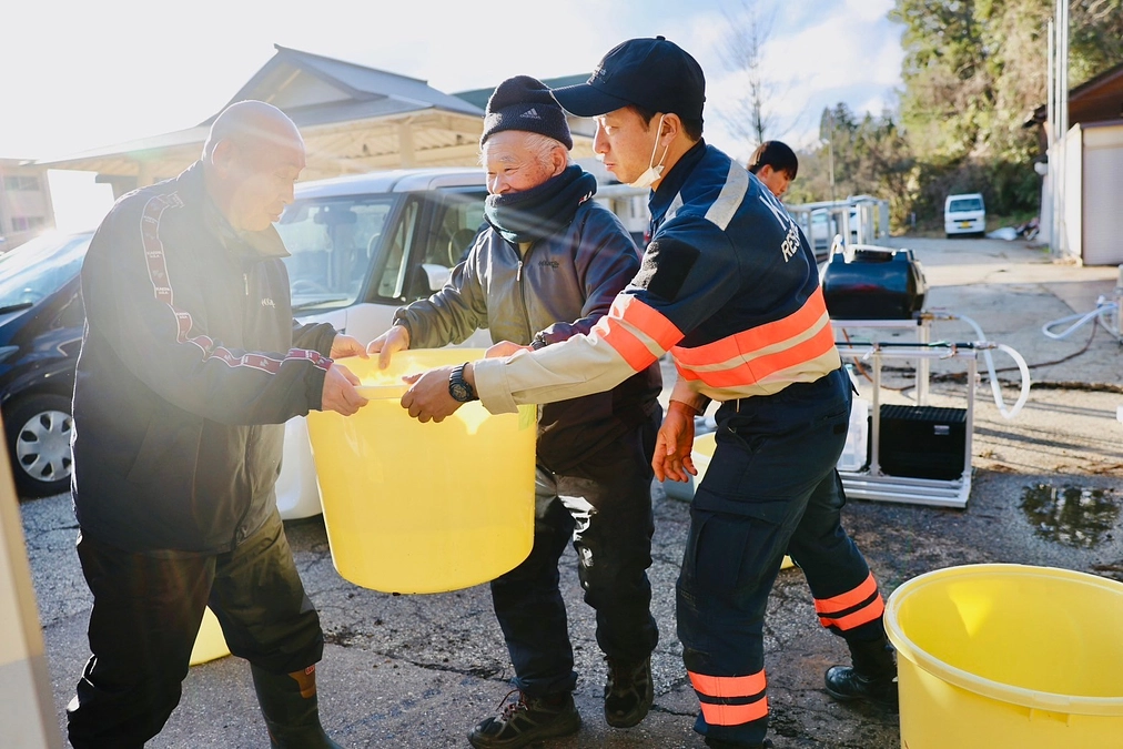 【令和6年能登半島地震】“ラストワンマイル”の支援。一秒でも早く、被災者に水を届ける