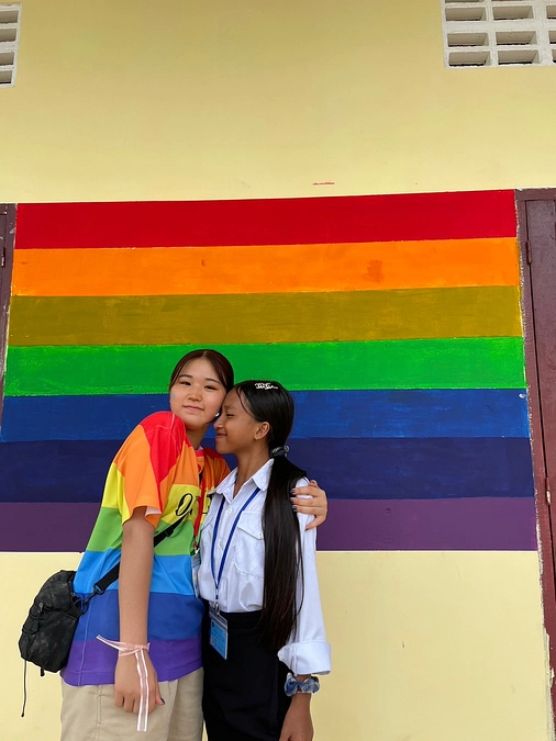 【カンボジアの小学生に素敵な時間を】  8代目　渉外局　萩原ひなた