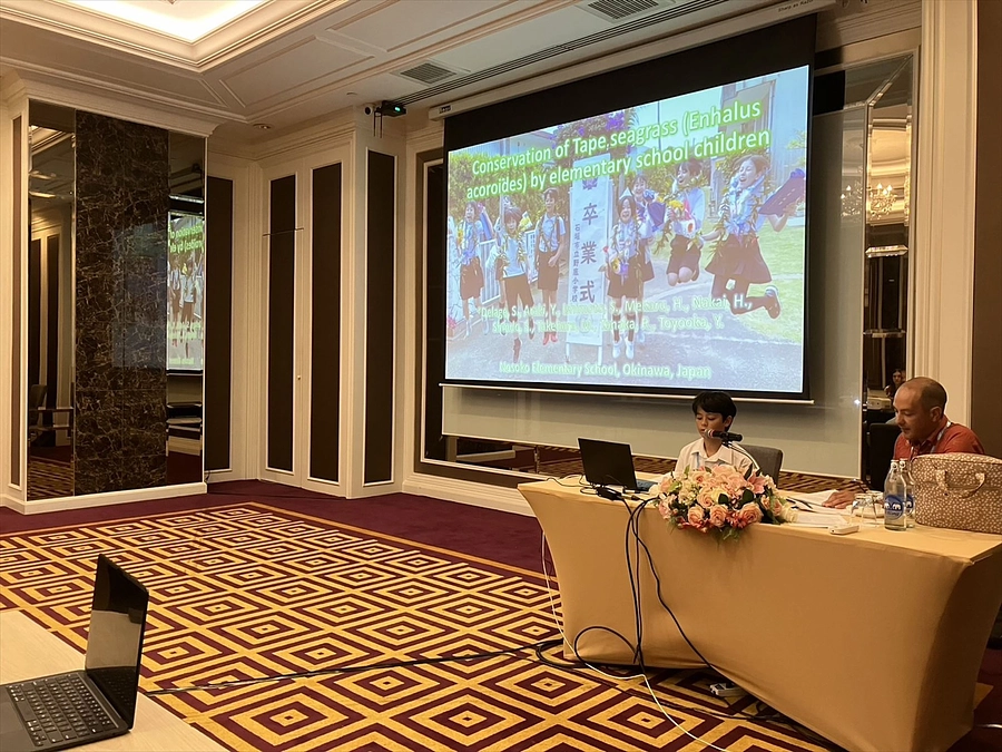 野底小が国連会議に招待！