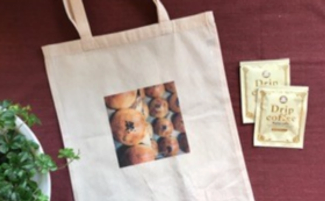 トミガワベーカリーオリジナルエコバッグとコーヒーパックセット
