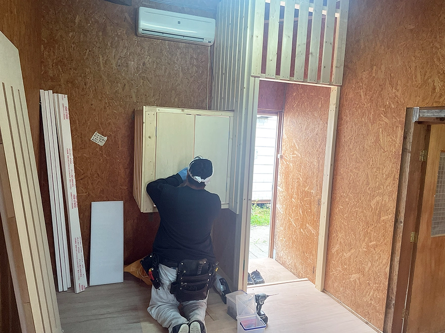 プレハブ犬舎の断熱工事完了のご報告