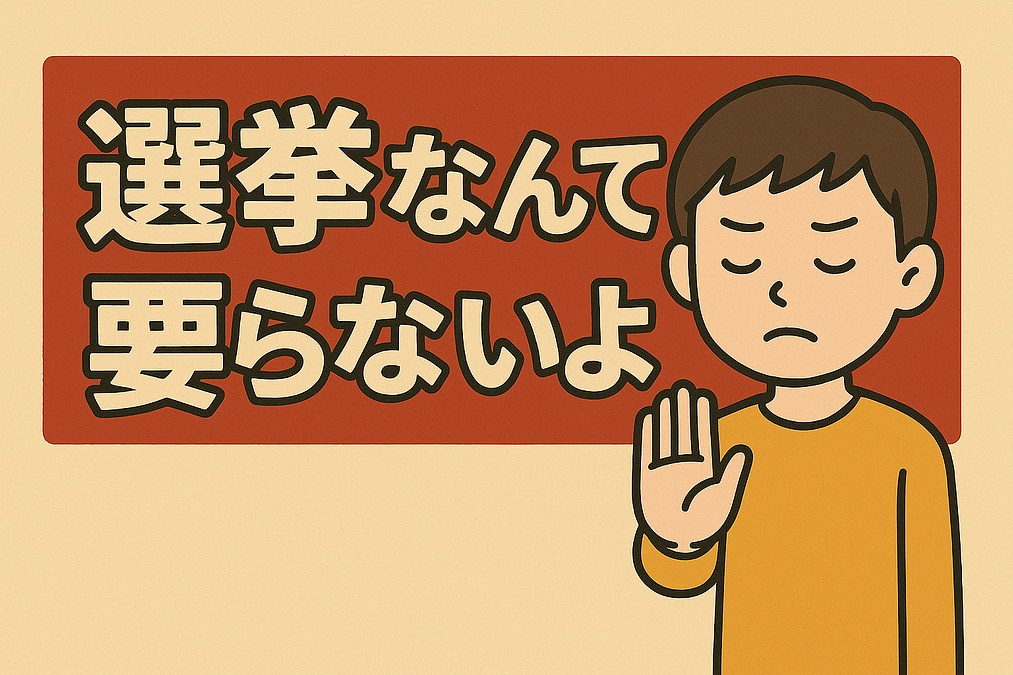 note 毎日投稿4日目：選挙なんて要らないよ その４（インフルエンサー❓）
