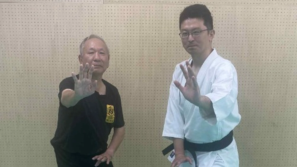 山田編集長とともに！武術空手ルール撮影と技術研究の日