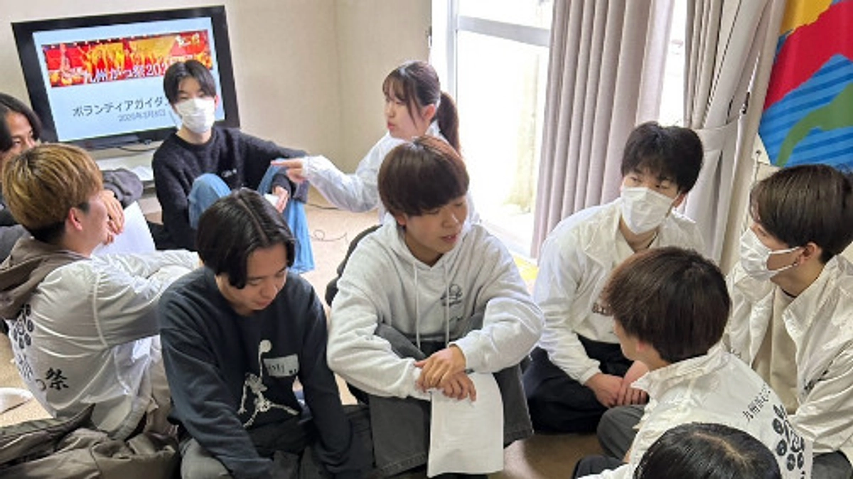 ボランティアガイダンスをおこないました！