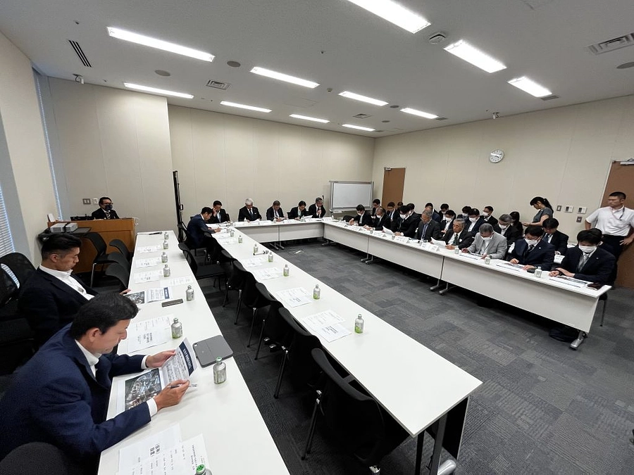 「防技博の設置を実現する議員連盟」の第4回総会