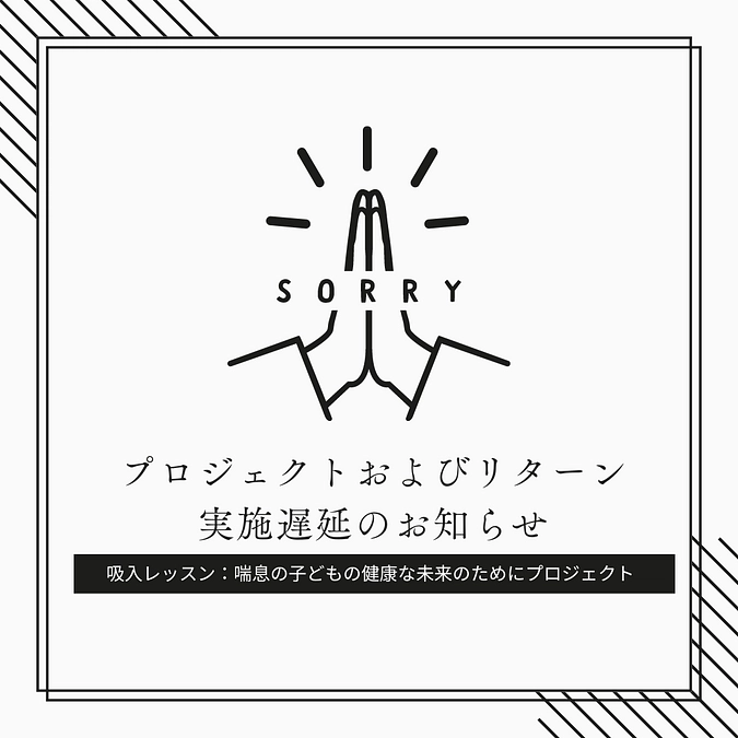 プロジェクトおよびリターン実施の遅れについて