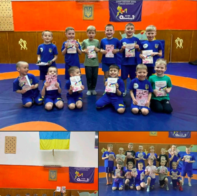 先日スームィ州に他の物資と共に届けた教育支援ノートが一部の子ども達に届きました