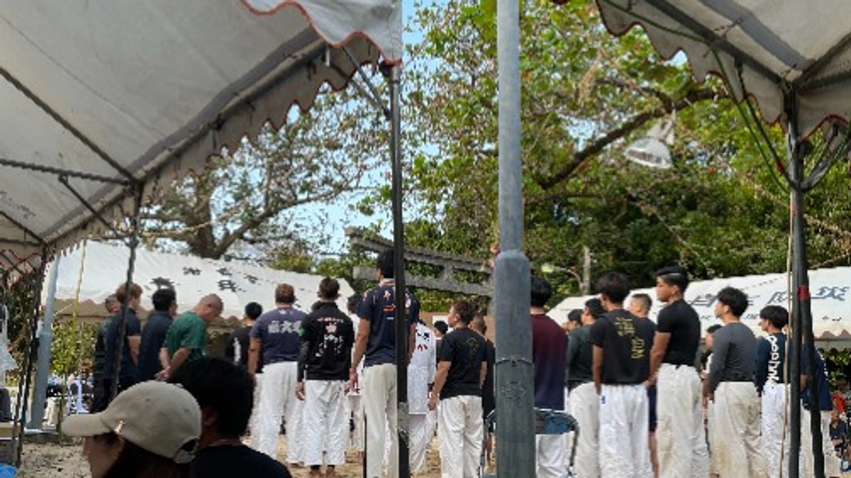 20230815_技能実習生の方と角力を見にいってきました