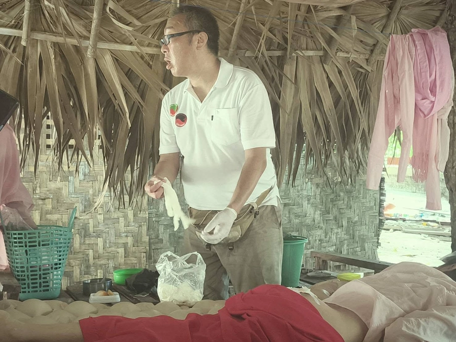 ミャンマー ザガイン市 給水・医療支援活動 25年8月経過報告