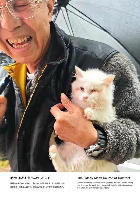 つかねこ〜被災地のパネル展より１〜