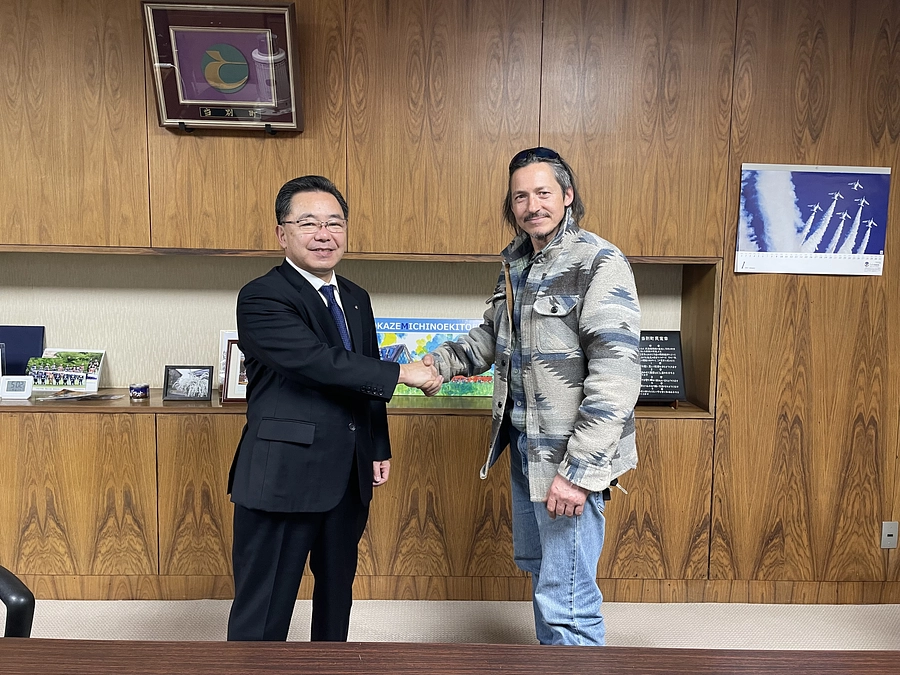 北海道石狩郡当別町長さまに北海道メープルのお話をしてまいりました！